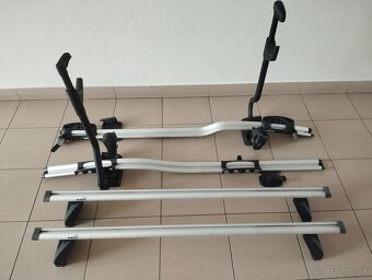 Strešný nosič – Ford/Kia + nosiče bicyklov Thule - 2