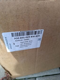 VW Passat 16 disk 3G0601025BM - 2