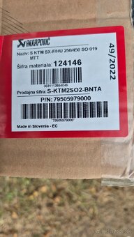 Ktm/xcf Akrapovič - 2