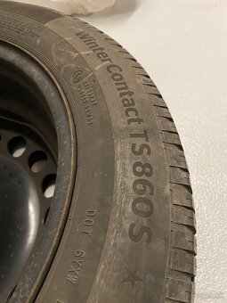 Zimné pneumatiky na diskoch - Continental WC 205/60 R16 - 2