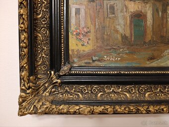 Olejomaľba Erich Dobler - 2