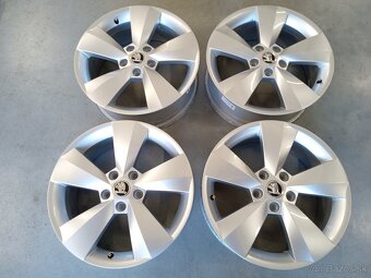 ALU 5x112 R17 6,5J ET38 Original SKODA - 2