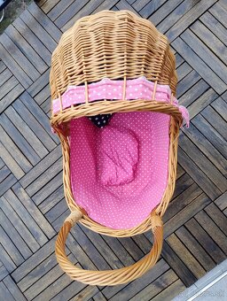 Detský drevený kočík - 2