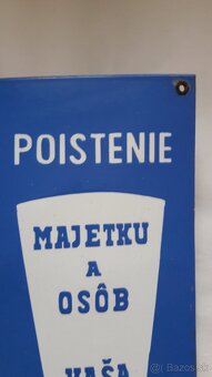 Tabula"POISTENIE MAJETKU A OSÓB" - 2