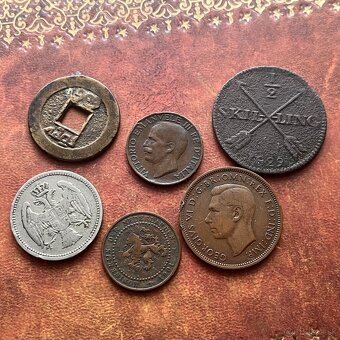 lot starých mincí - 2