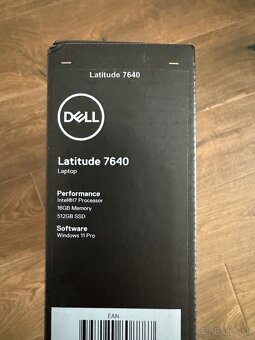 Predám nový NB DELL Latitude 16-7640 ( v záruke) - 2