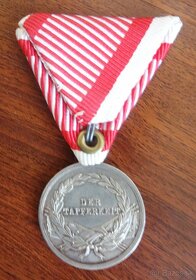 vyznamenanie medaila Rakúsko-Uhorsko - 2