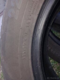 Letné pneumatiky 225/50-r17 - 2