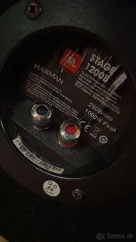 Subwoofer JBL + zosilňovač Sony - 2