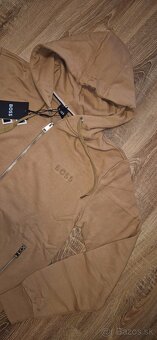 Hugo Boss pánska mikina s kapucňou na zips - 2
