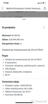 Mobilná klimatizácia Comfee Smartcool 7000 - 2