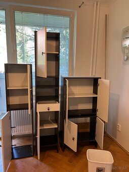 Skrinky do kúpeľne, zrkadlo, umývadlo - 2