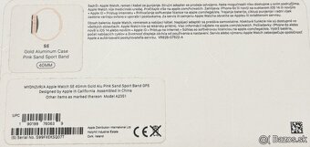 Apple watch SE 40 Gold - 2