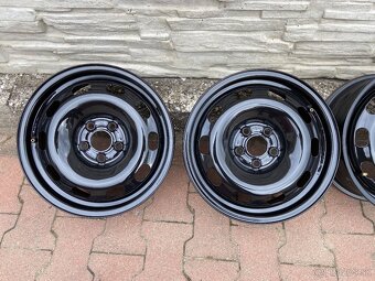 5x100 R15 plechové disky - 2