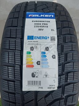 4ks NOVÉ 235/45 R18 98V FALKEN EUROWINTER DOT2023 - 2