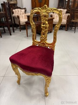 🪑 stolička v štýle baroko / rokoko - 2