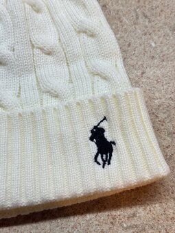 Polo ralph lauren čiapka biela/modra - 2