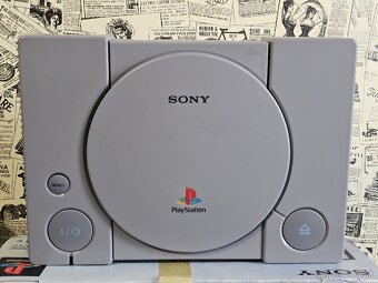 TOP STAV 》PLAYSTATION 1 + BOX + GAMEPAD 》PS1 SCPH-9002 - 2