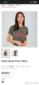 Alpha Industries tričko - 2