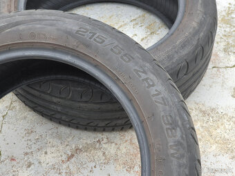 Letné pneumatiky 215/55 R17 - 2