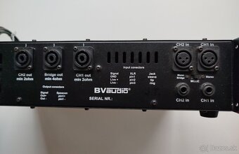 Predám zosilňovač BV audio TTA 1200 - 2