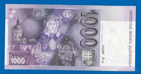 Slovenská bankovka 1000 Sk bimilénium 1993 séria A aUNC - 2