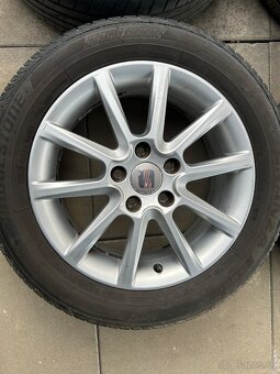 Elektróny Seat 5x112 + Letna Sada 205/55 R16 - 2