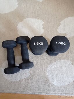 Set činiek na cvičenie 1,5kg - 2