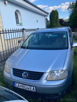 VW Touran zaplavený - 2