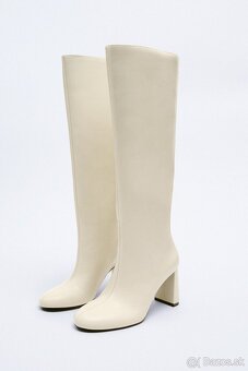 KRÁSNE ČIŽMY značky ZARA, PC 70 EUR - 2
