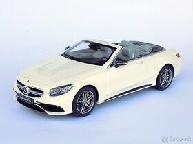MERCEDES BENZ S-CLASS S63 AMG CABRIOLET 2017 1:18 GT SPIRIT - 2
