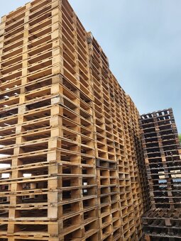 Palety 120x100 podbite v dobrom stave - 2