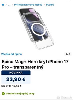 Kryt iPhone 17 Pro - 2
