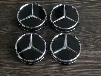 Stredové krytky MERCEDES 75mm - 2