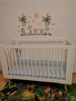 Postieľka drevená 60x120 - 2