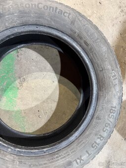 predám sadu celoročných pneu Continental 185/65 r15 - 2