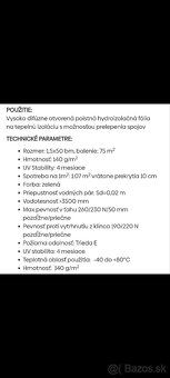 Poistná hydroizolačná fólia PRO PLUS Resistant Bramac - 2