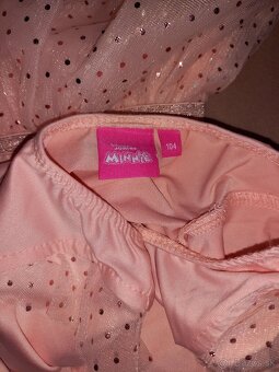Ružové šatočky s Minnie 98/104 - 2
