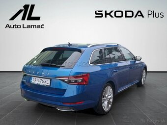 Škoda Superb Combi 2,0TDI,147kw,L&K,AT,2/21,RaceBlue metalic - 2