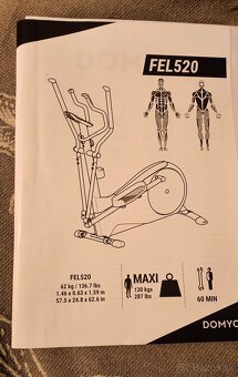 bežecký stroj eliptický Domyos FEL 520 - 2