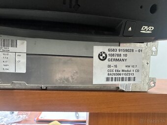 Rádio bmw E60 - 2