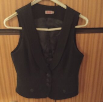 Kožuch do pása, vesta do obleku - 2