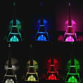 Puzzle 3D, Eiffelova veža s LED svetielkami - 2