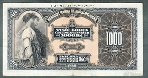 Staré bankovky 1000 korun 1932 - 2