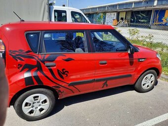 Kia Soul rok 2009 benzín 77kw červena farba - 2