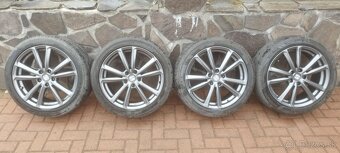 Alu disky AEZ 5x112 R18, pneu. 225/45 R18 95Y XL Semperit - 2