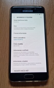 Samsung galaxy A3 2016 - 2