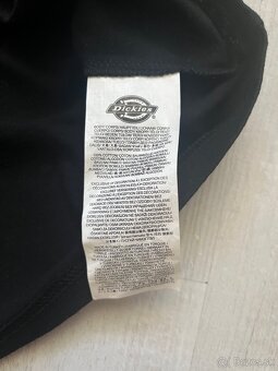 Dickies čierne XS tričko nové - 2