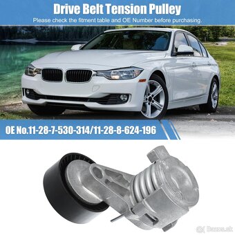 Napínač remeňa pre BMW 128i 11287530314 - 2