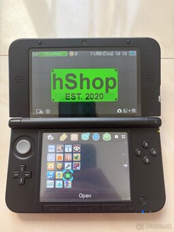 Nintendo 3DS LL Black HShop - 2